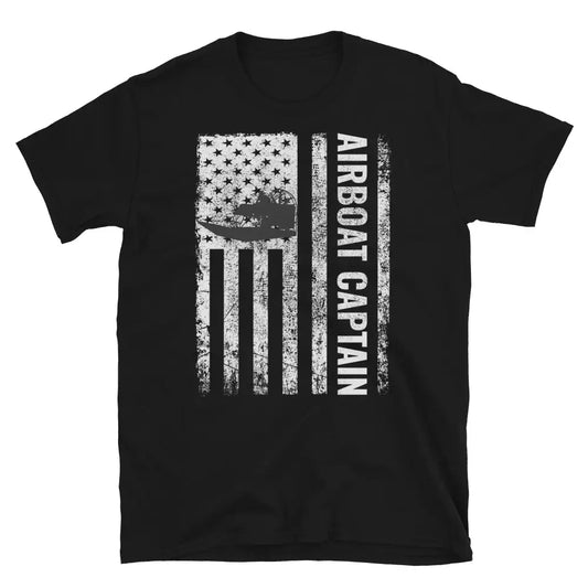 4th of July Airboat Captain T-Shirt