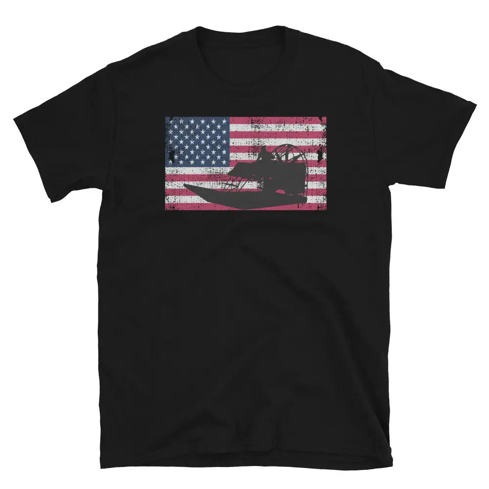 4th of July Airboat T-Shirt