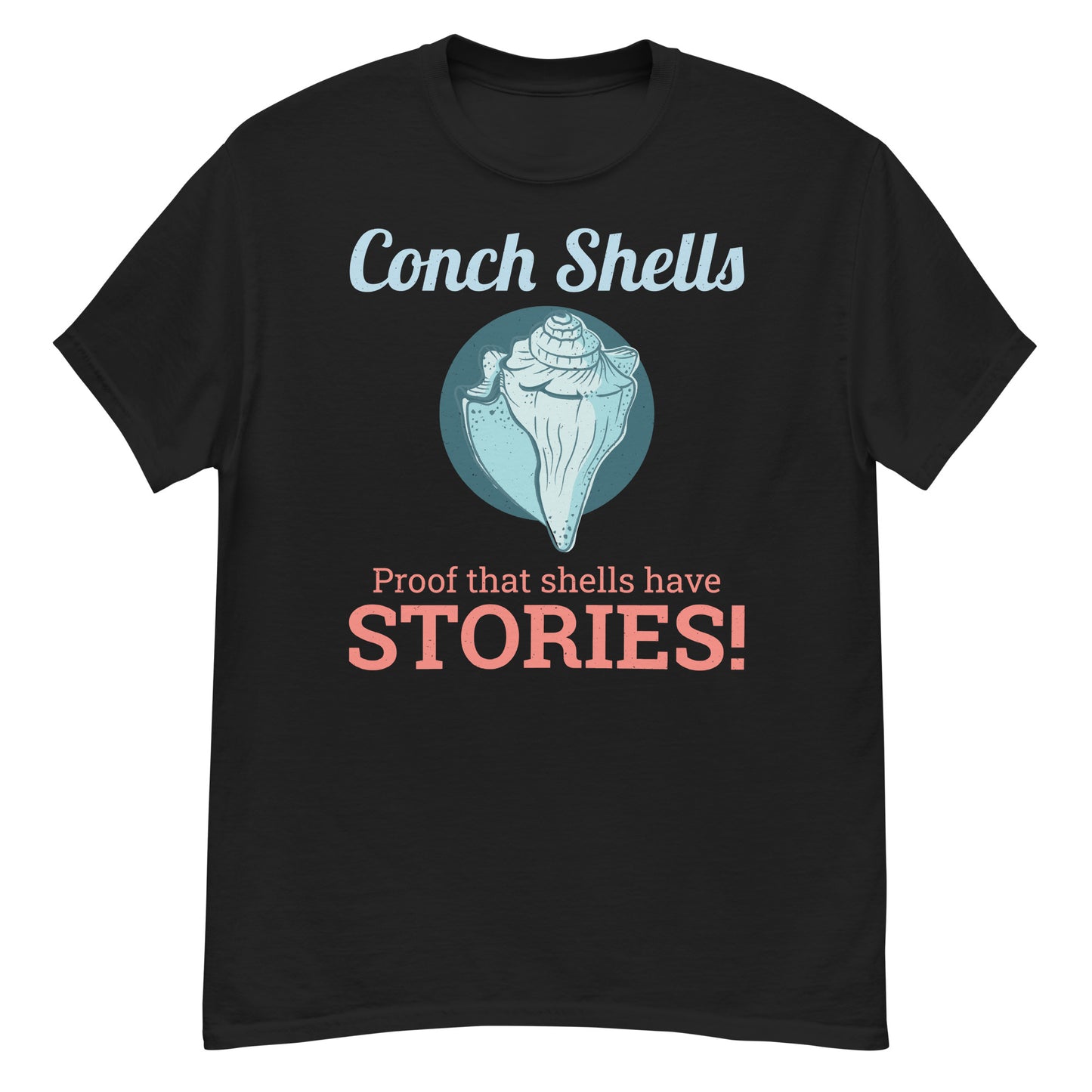 Conch Shell Seashell Collector T-Shirt