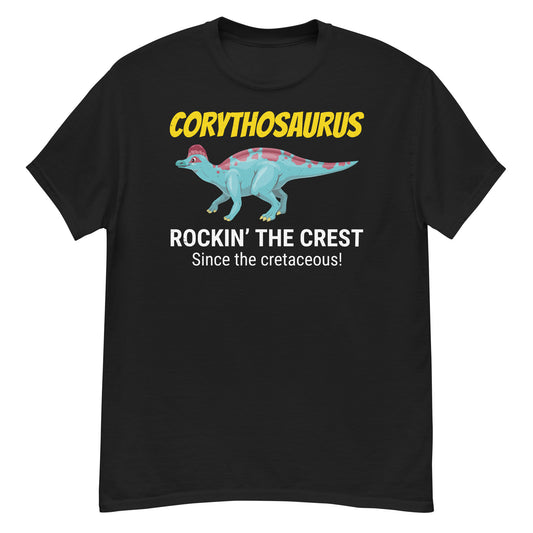 Corythosaurus paleontologist shirt 