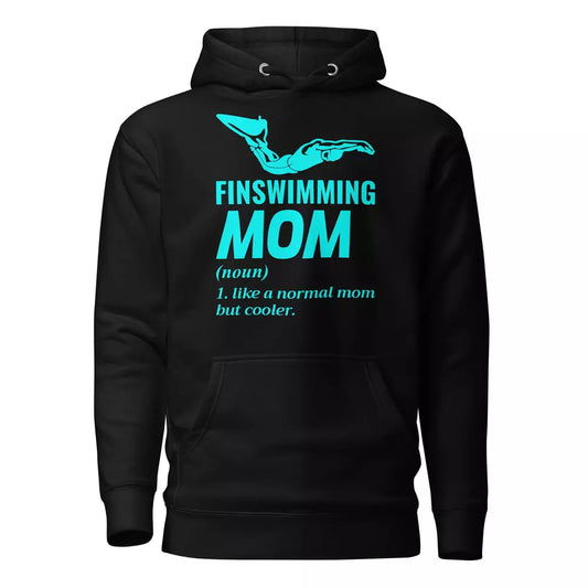 Finswimming Swim Mom Hoodie