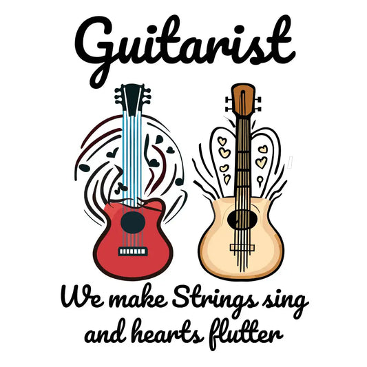Guitar Guitarist funny Sticker