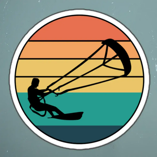 Kitesurfing Water Sports Sticker