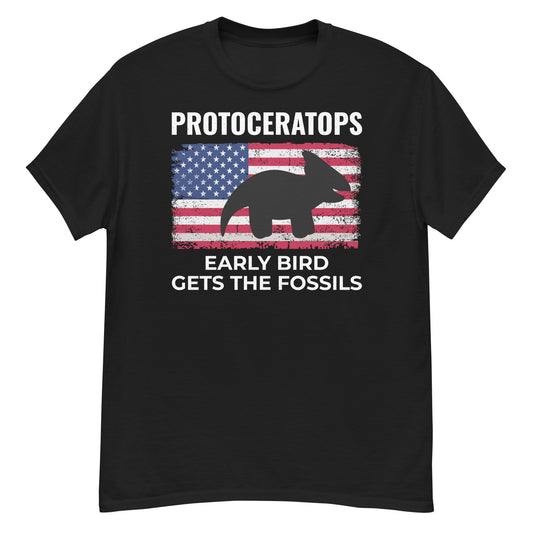 Protoceratops paleontologist shirt 