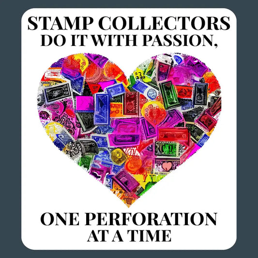 Stamp Collector Sticker