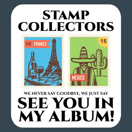 Stamp Collecting Sticker