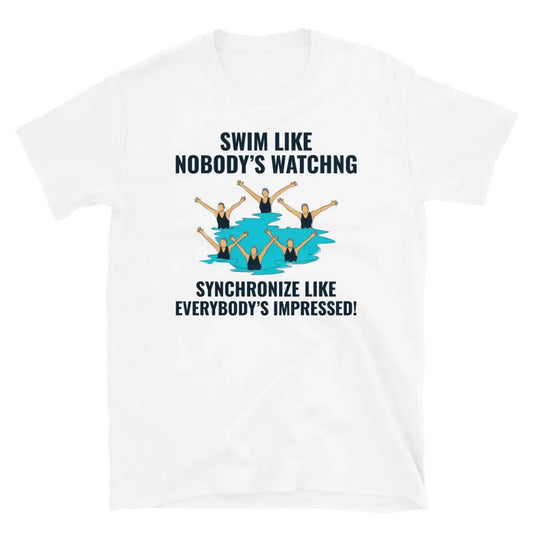 Synchronized Swimming Funny Swim T-Shirt