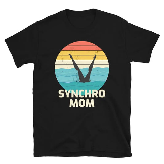 Retro Vintage Synchronized Swimming Mom T-Shirt