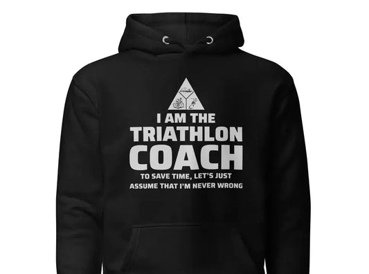 Funny Triathlon Coach Hoodie