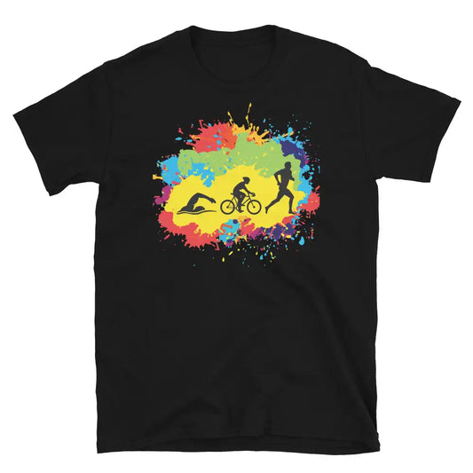 Watercolor Triathlon T-Shirt
