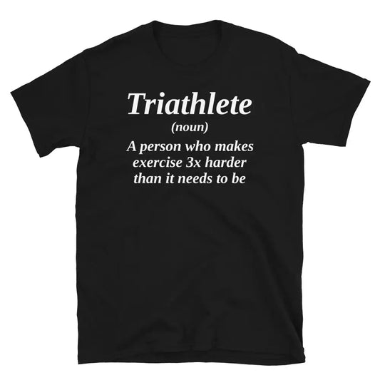 Triathlete" Triathlon T-Shirt
