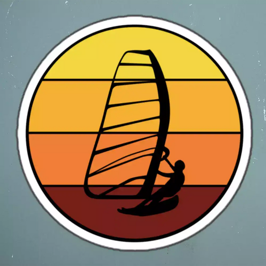 Windsurfing Water Sports Sticker