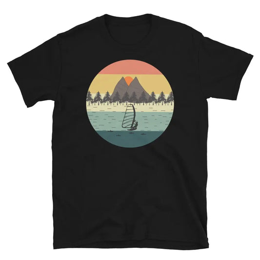 Retro Vintage Windsurfing T-Shirt