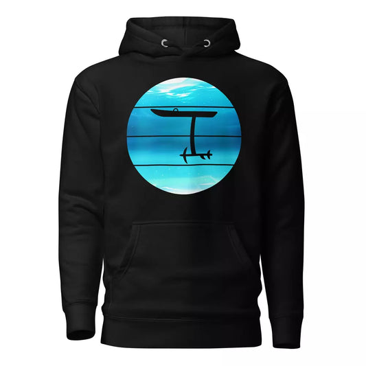 Wing Foiling Surfing Hydrofoil Water Sports Funny Unisex Hoodie