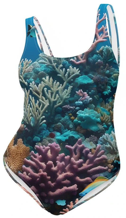 Oceanic Splendor: Dive into Beauty with our One Piece Swimsuit