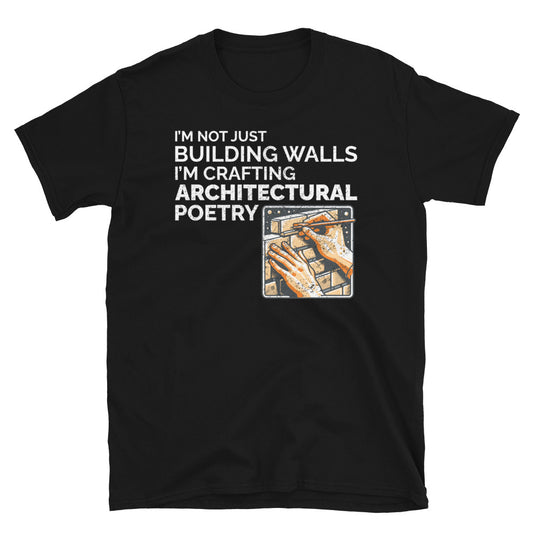 Architectural Poetry T-Shirt: Crafting More Than Walls