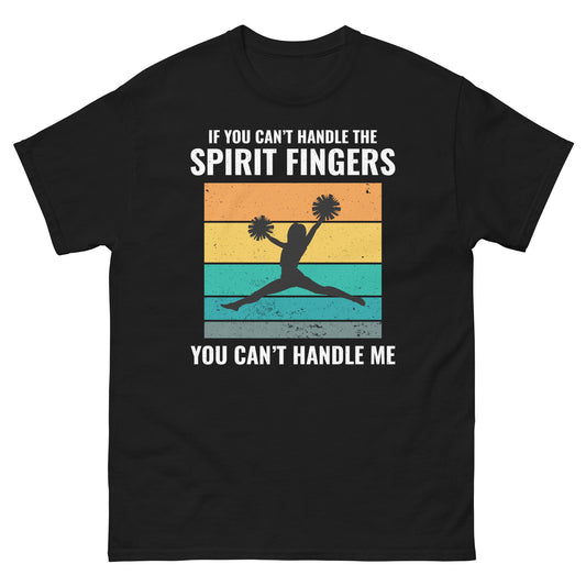 Camiseta de animadora: Declaración de Spirit Fingers | Camiseta clásica para hombre.
