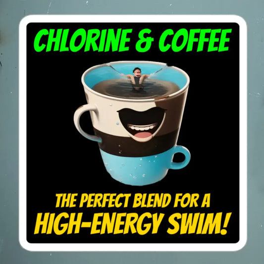 Chlorine and Coffee Sticker