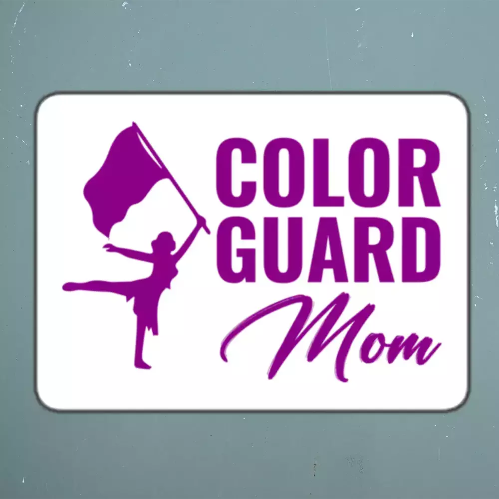 Color guard Flag Corps Sticker