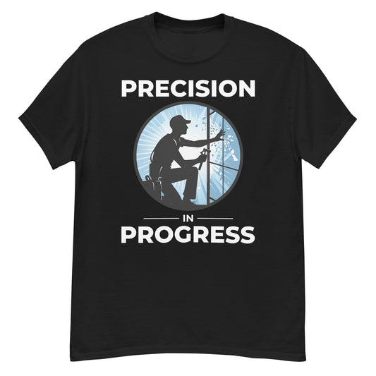 Präzision in Arbeit: Glaser T-Shirt | Herren T-Shirt