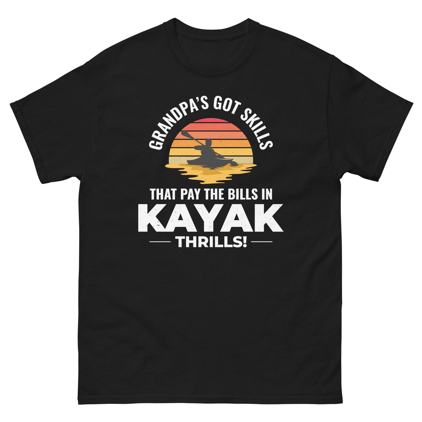 Kayaking Kayak Grandpa T-Shirt