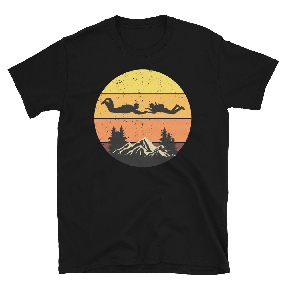 retro skydiving t-shirt