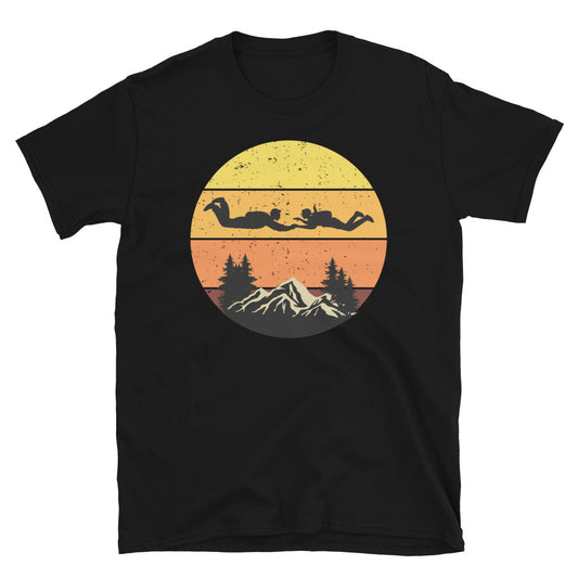 retro skydiving t-shirt