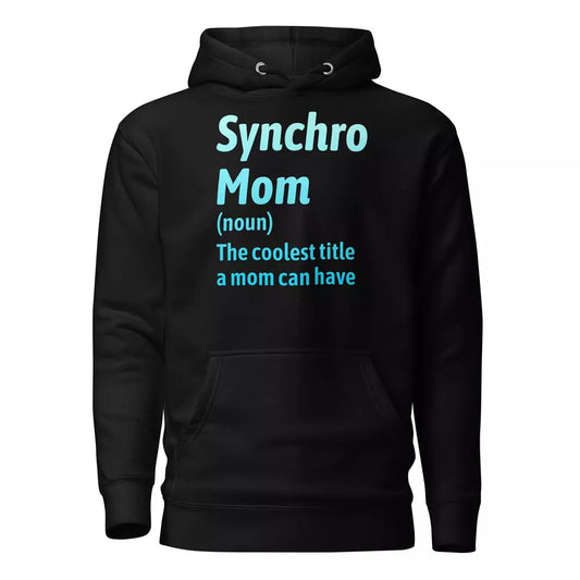 Sudadera con capucha de natación sincronizada Synchro Mom - Unisex