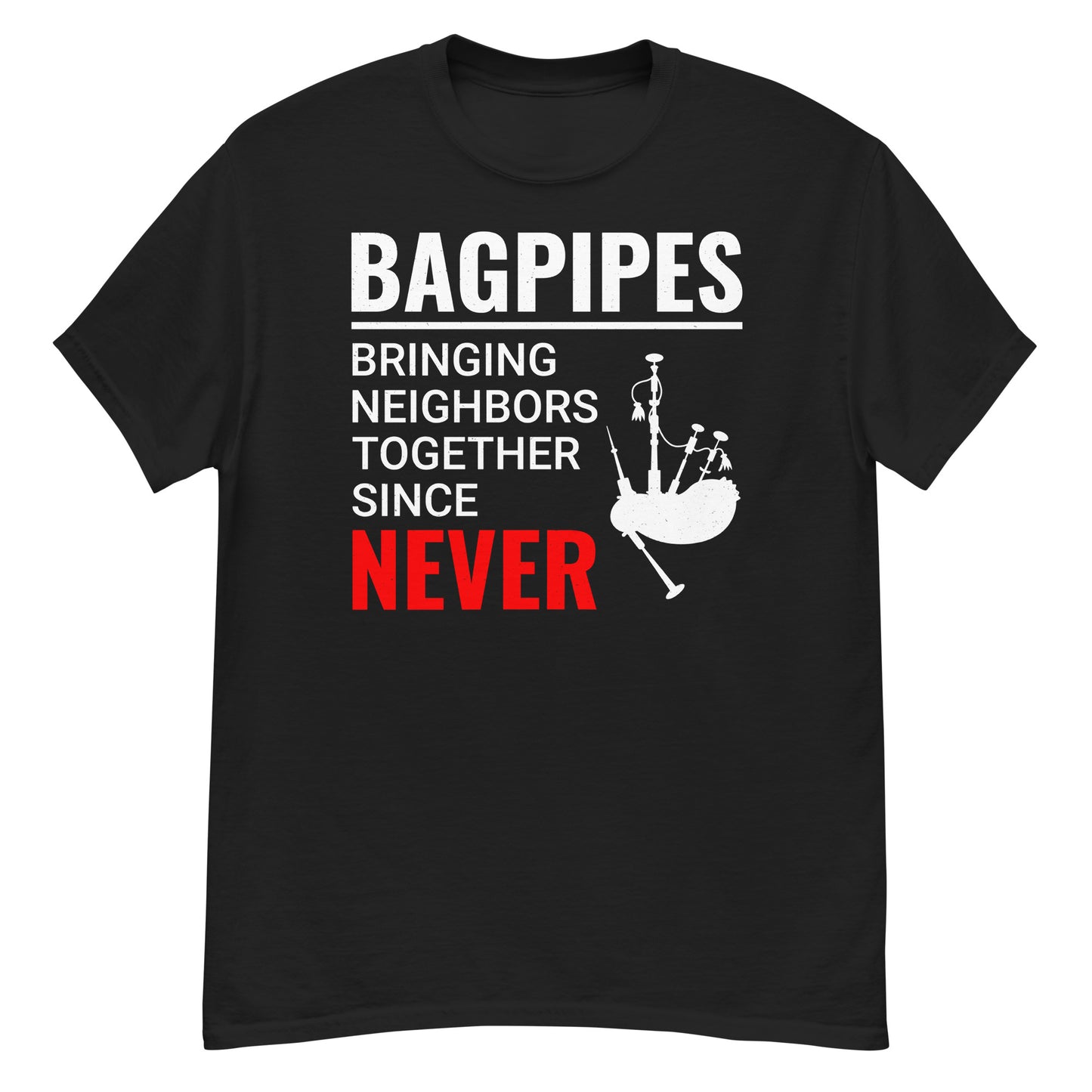 Bagpipe t-shirt