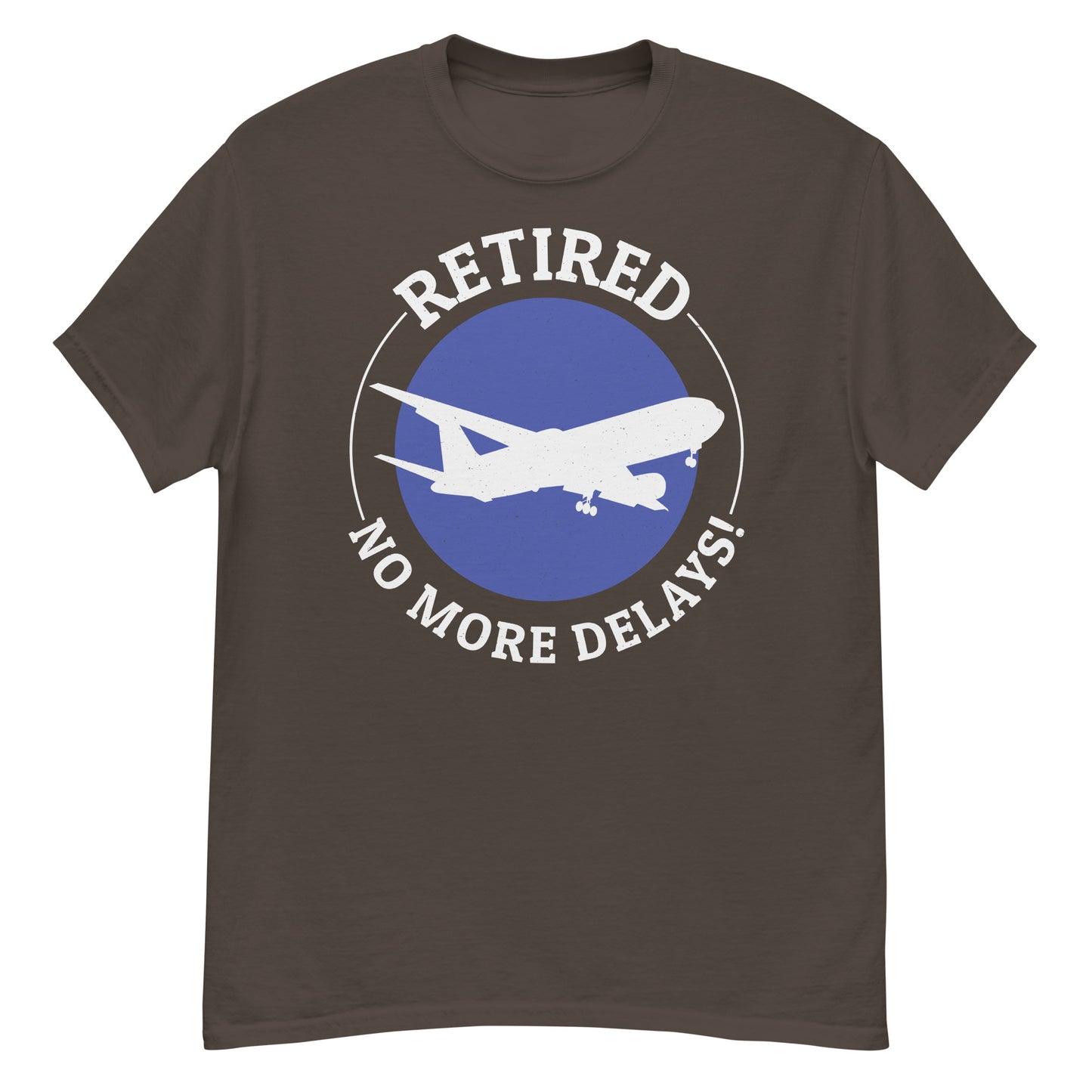 Retired Flight Attendant T-Shirt - No More Delays!