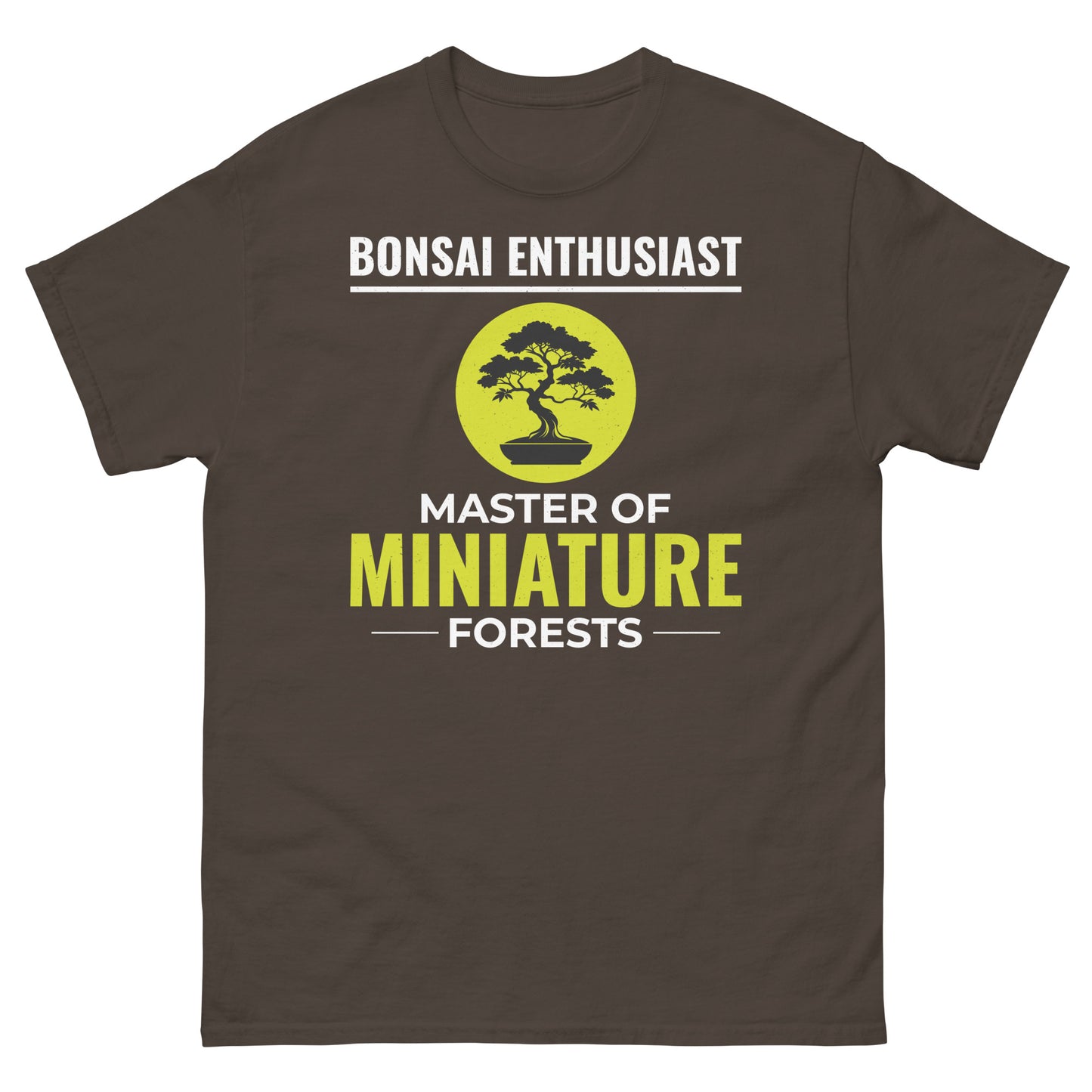 Bonsai-Enthusiast: Meister der Miniaturwälder T-Shirt