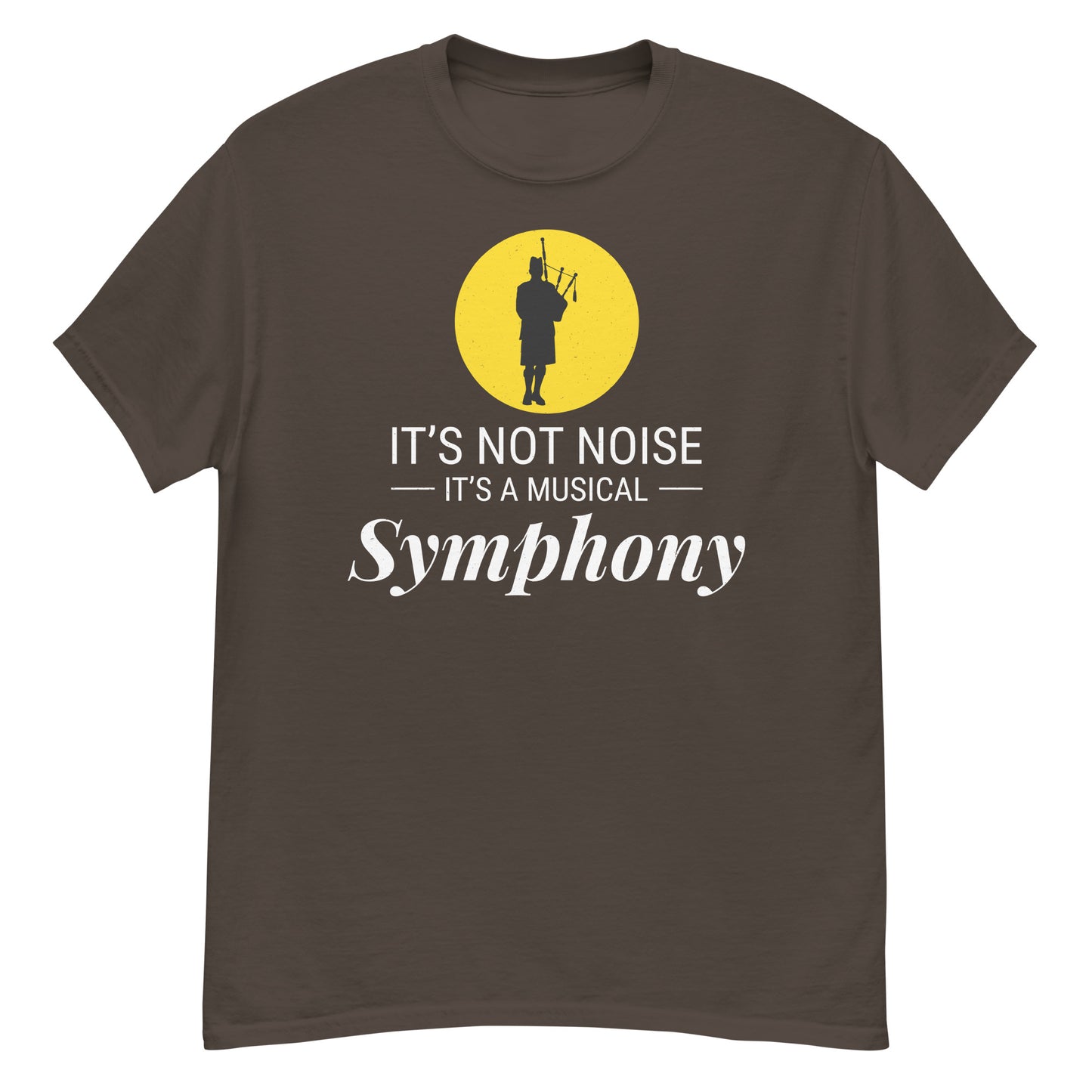 Bagpipe T-Shirt: It's Not Noise, It's a Musical Symphony