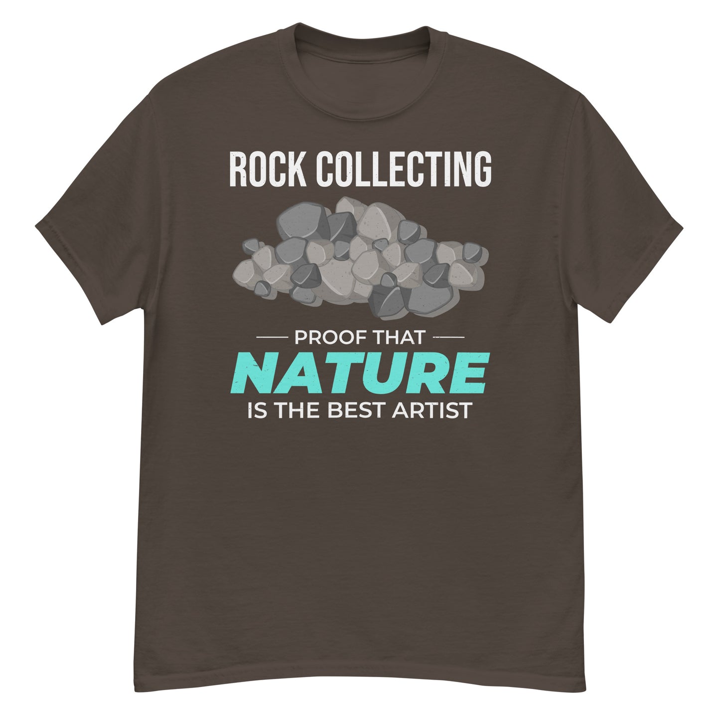 Camiseta de coleccionismo de rocas: la prueba de que la naturaleza es la mejor artista