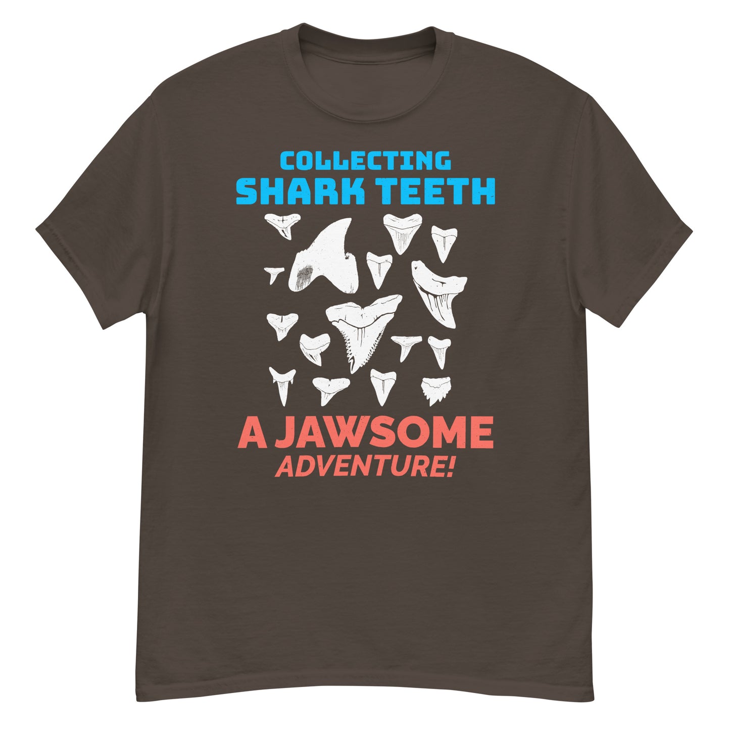 Camiseta Shark Teeth: una aventura de coleccionismo alucinante