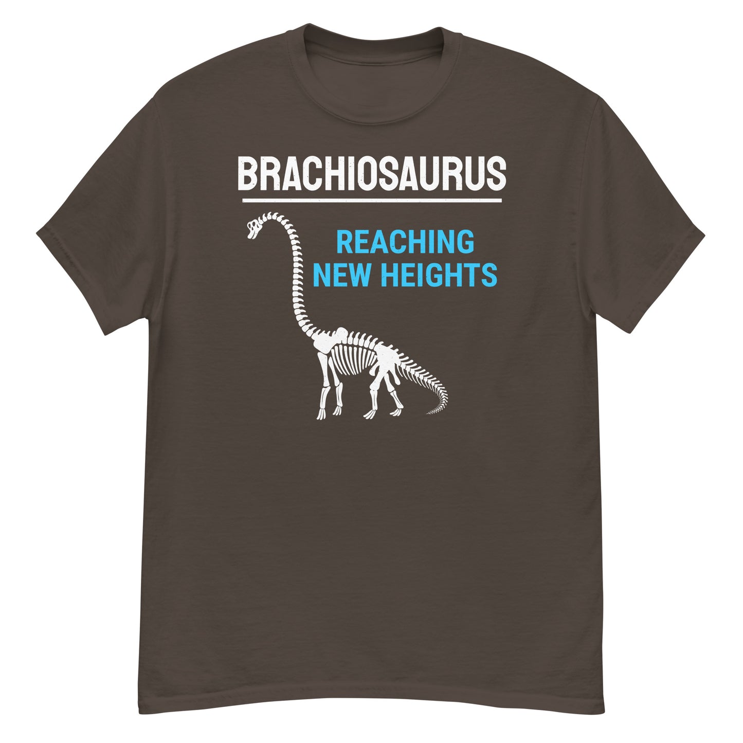 Paleontologist T-Shirt: "Brachiosaurus - Reaching New Heights"