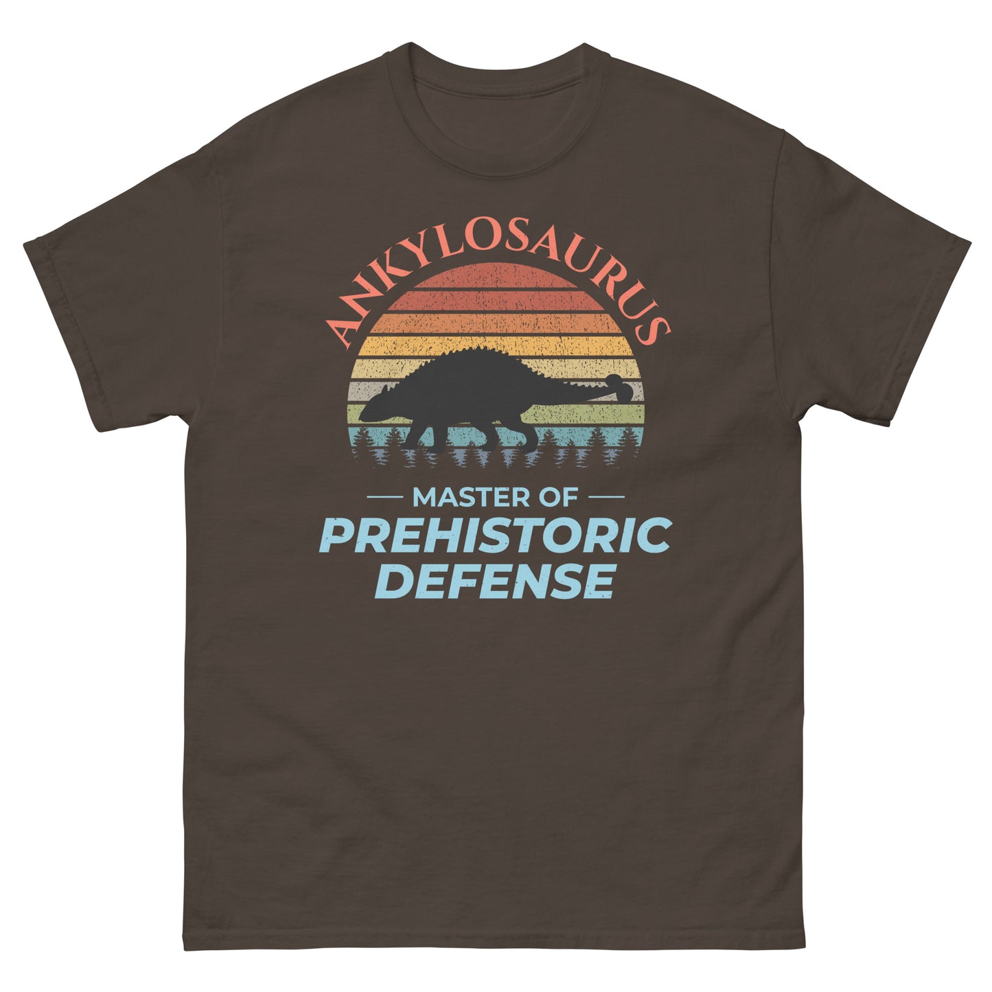 Camiseta de dinosaurio: “Ankylosaurus: maestro de la defensa prehistórica”