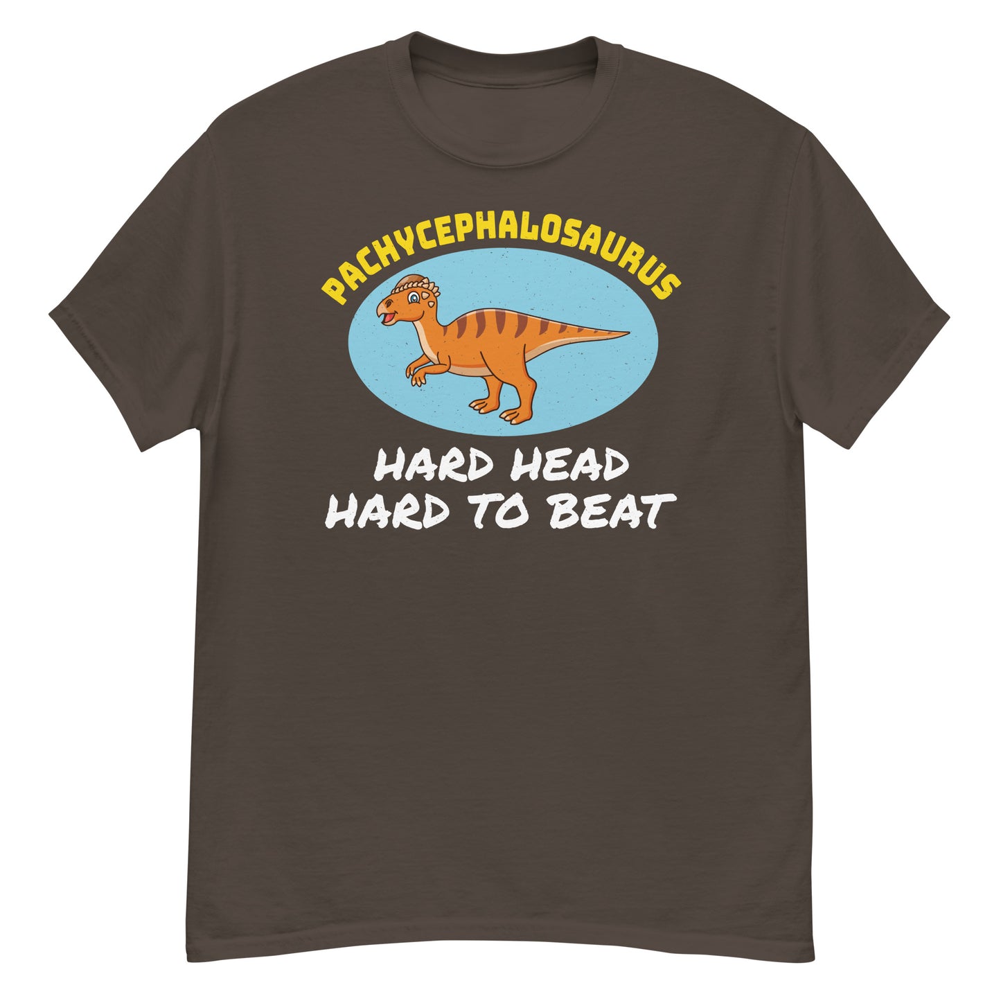 Pachycephalosaurus Dinosaur T-Shirt: Hard Head, Hard to Beat