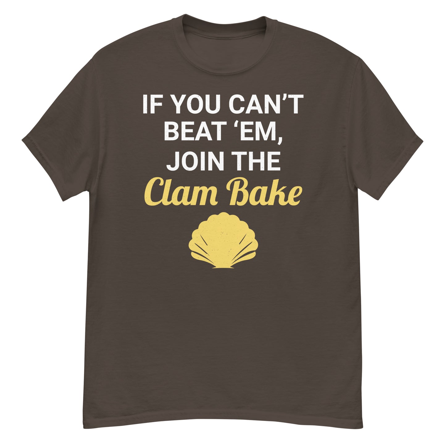 Clam Shell T-Shirt: If You Can’t Beat 'Em, Join the Clam Bake