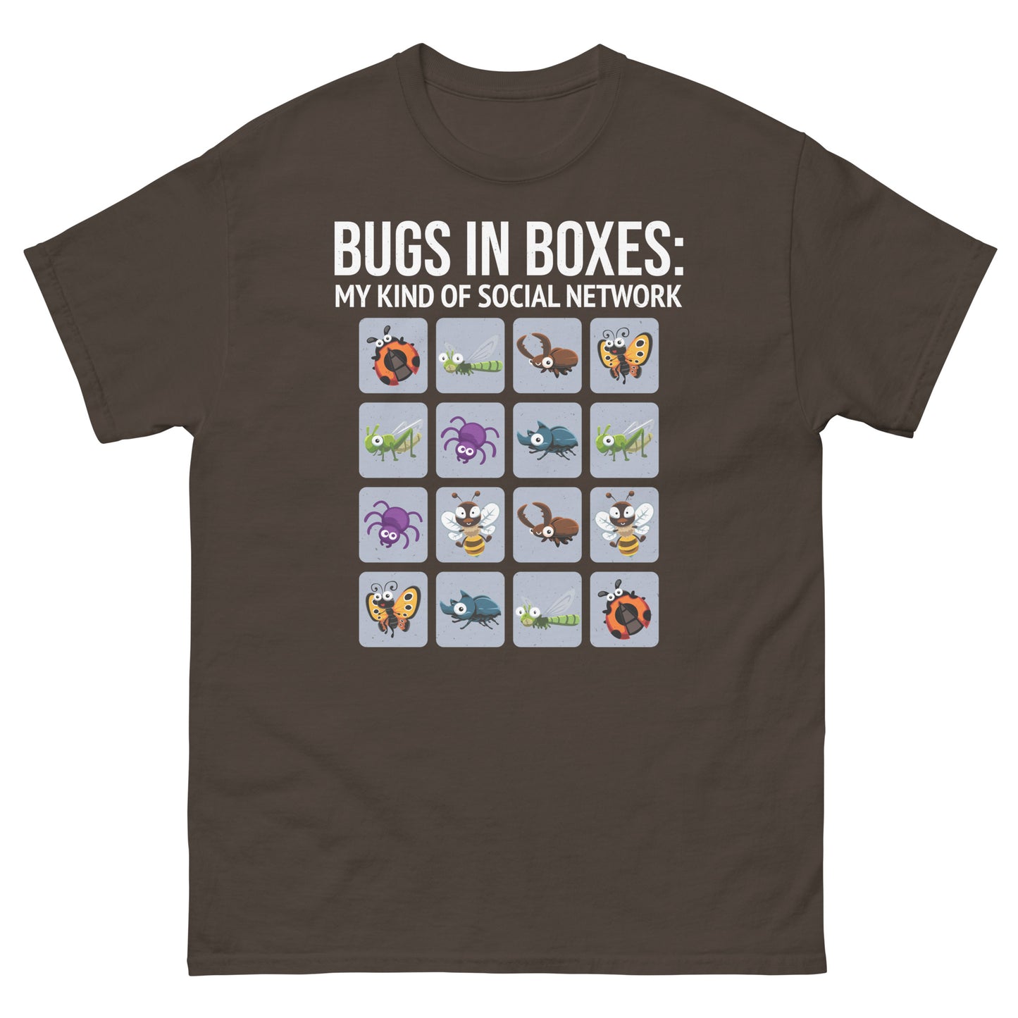 Bugs in Boxes: My Kind of Social Network Insect Collector T-Shirt