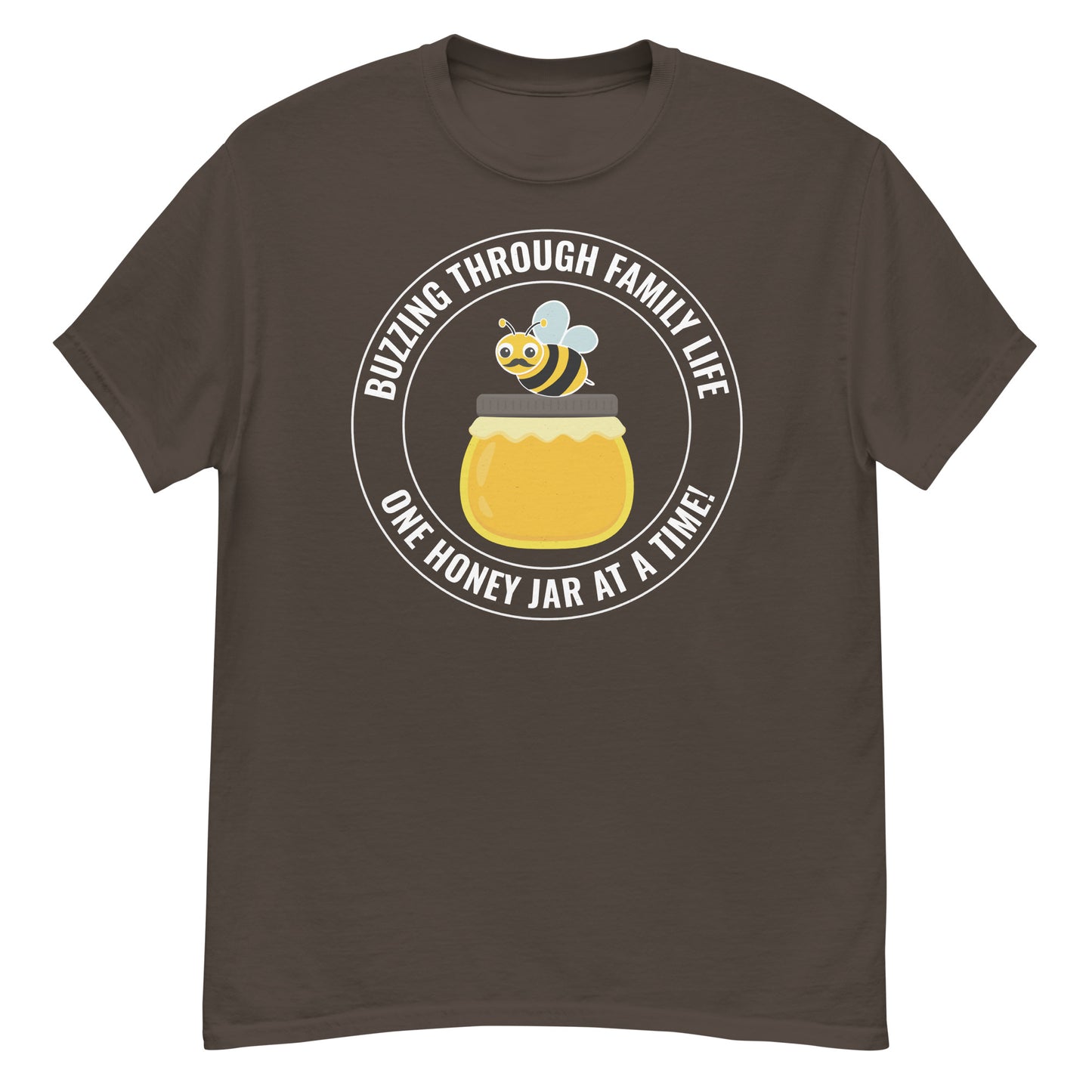 Honeybee Lover T-Shirt: Buzzing Through Family Life, One Honey Jar at a Time