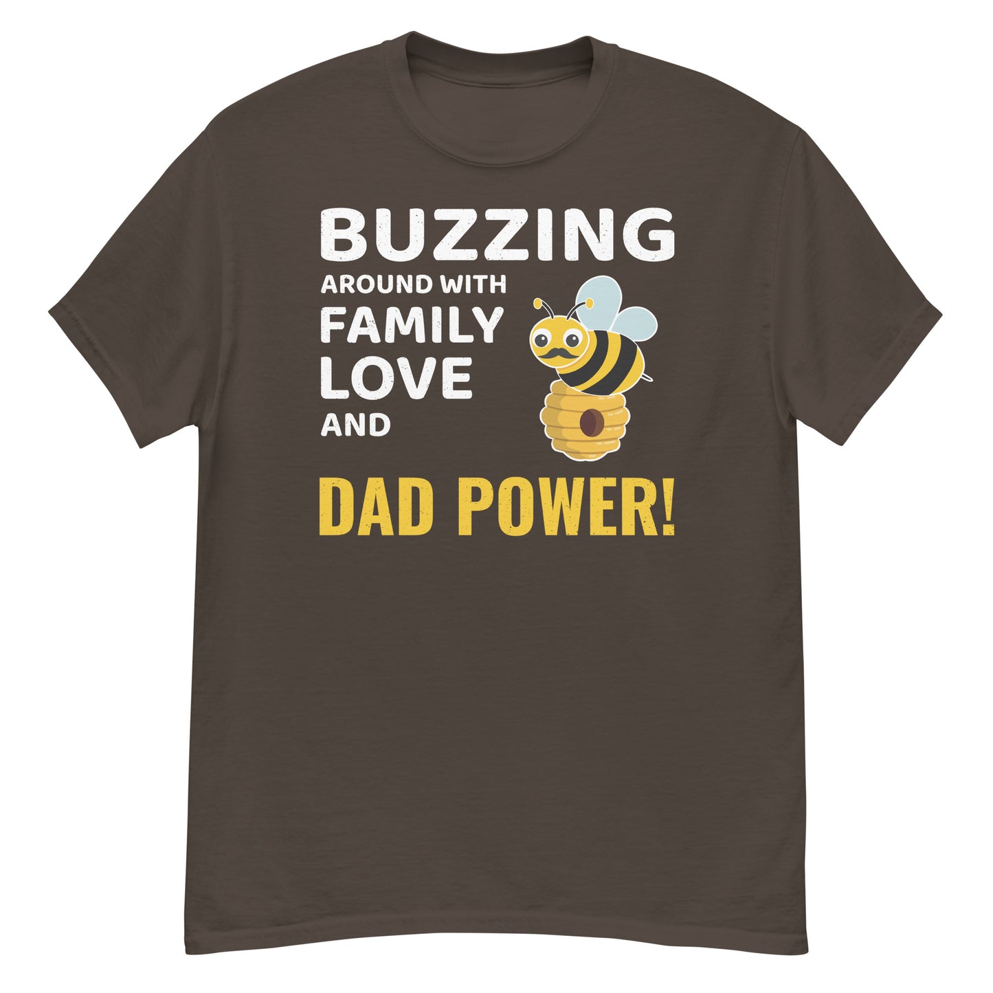 Honeybee Lover T-Shirt: Buzzing Around with Family Love and Dad Power