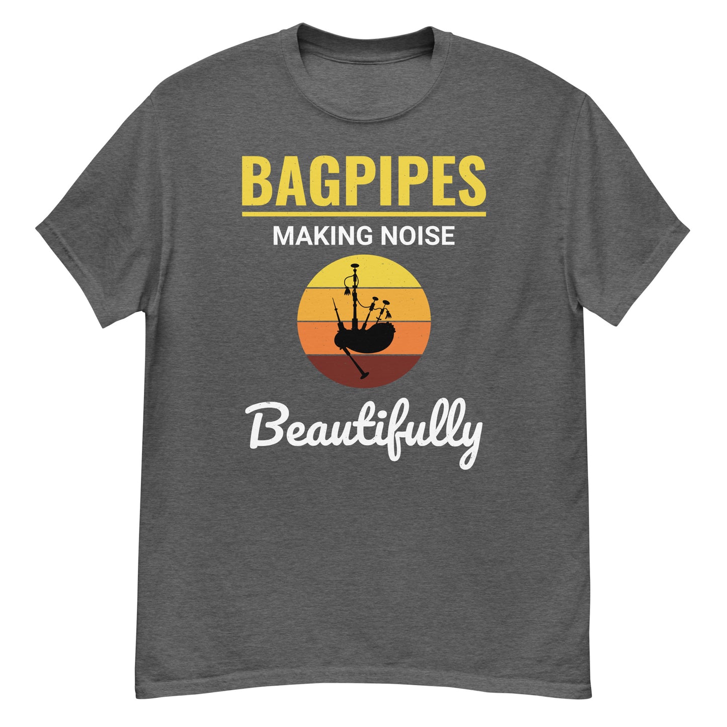 Celebrate Scottish Heritage with Our Bagpipes T-Shirt - Making Noise Beautifully