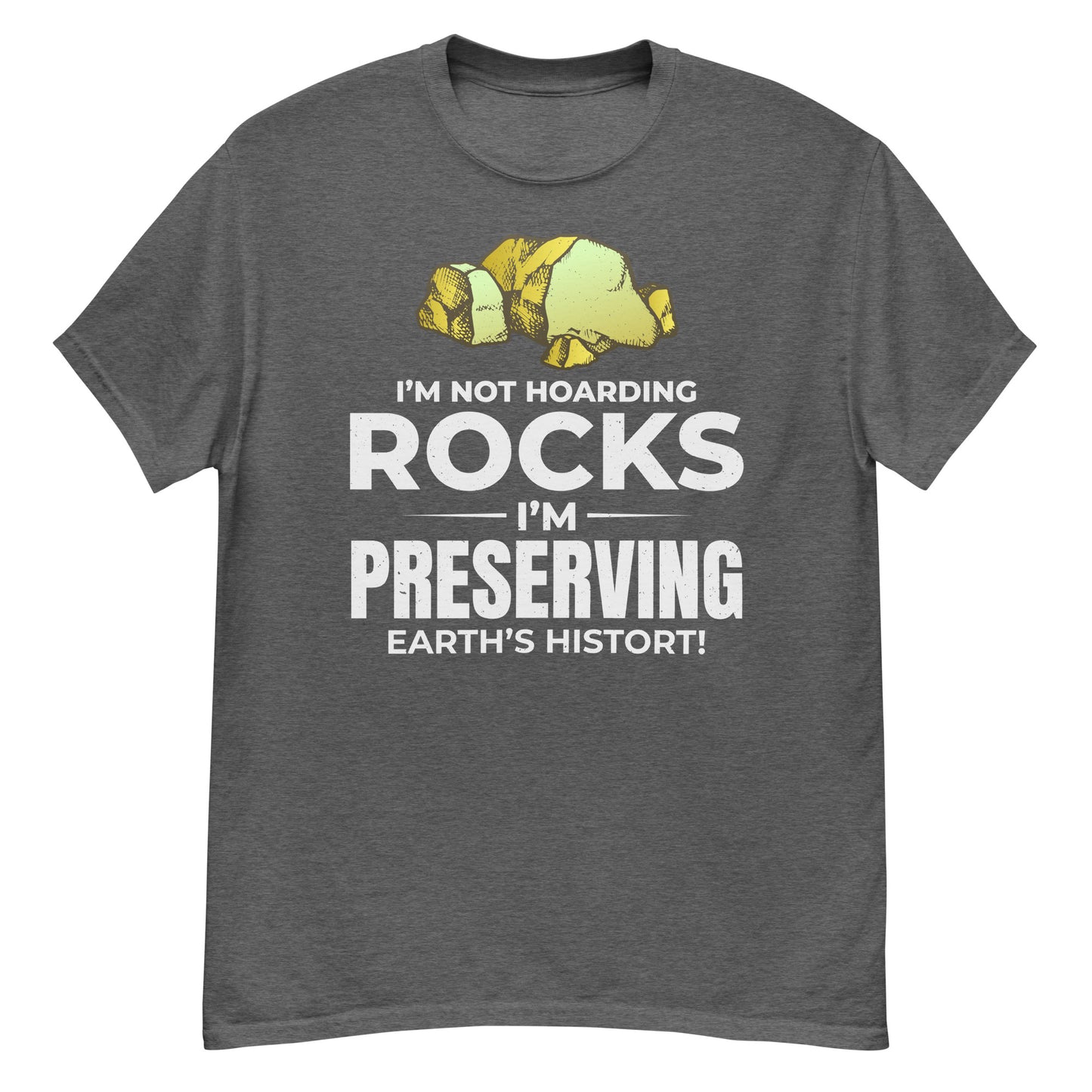 Rock Collecting T-Shirt: Preserving Geological Specimens for Future Generations