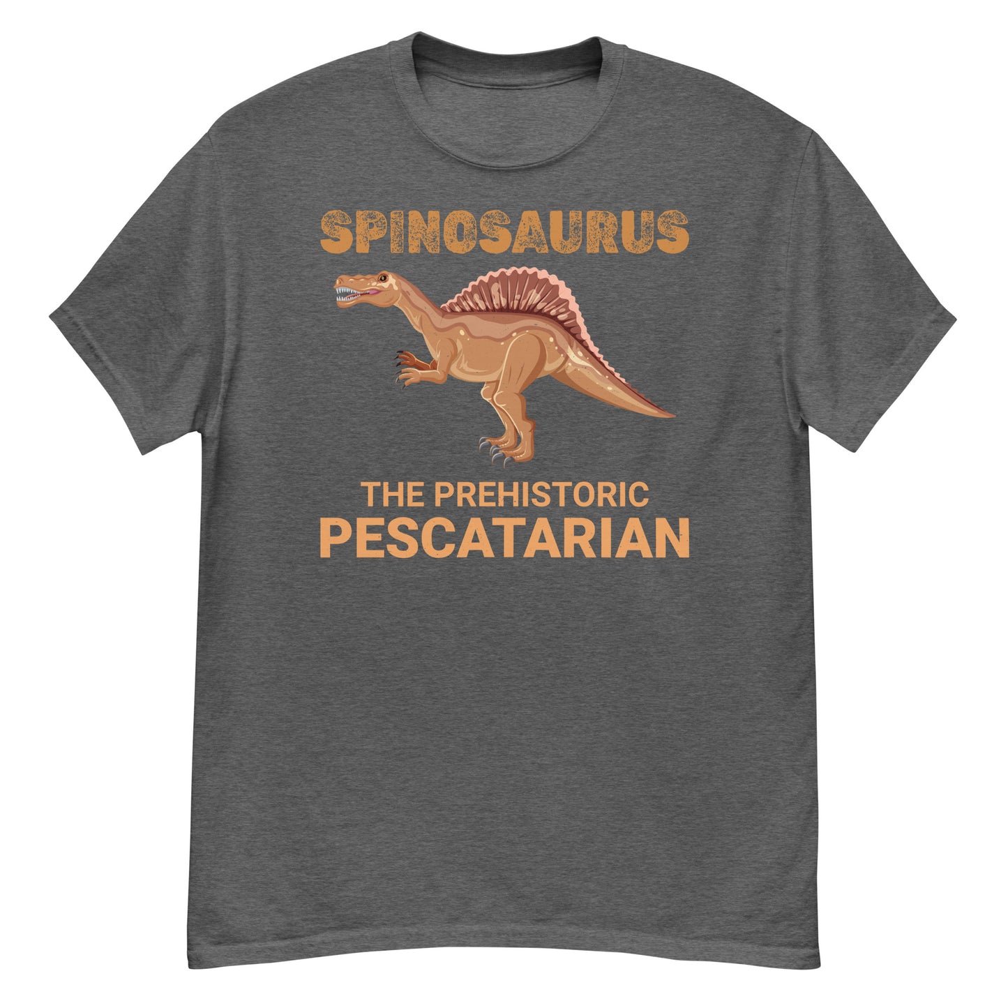 Paleontologist Dinosaur T-Shirt: "Spinosaurus - The Prehistoric Pescatarian"