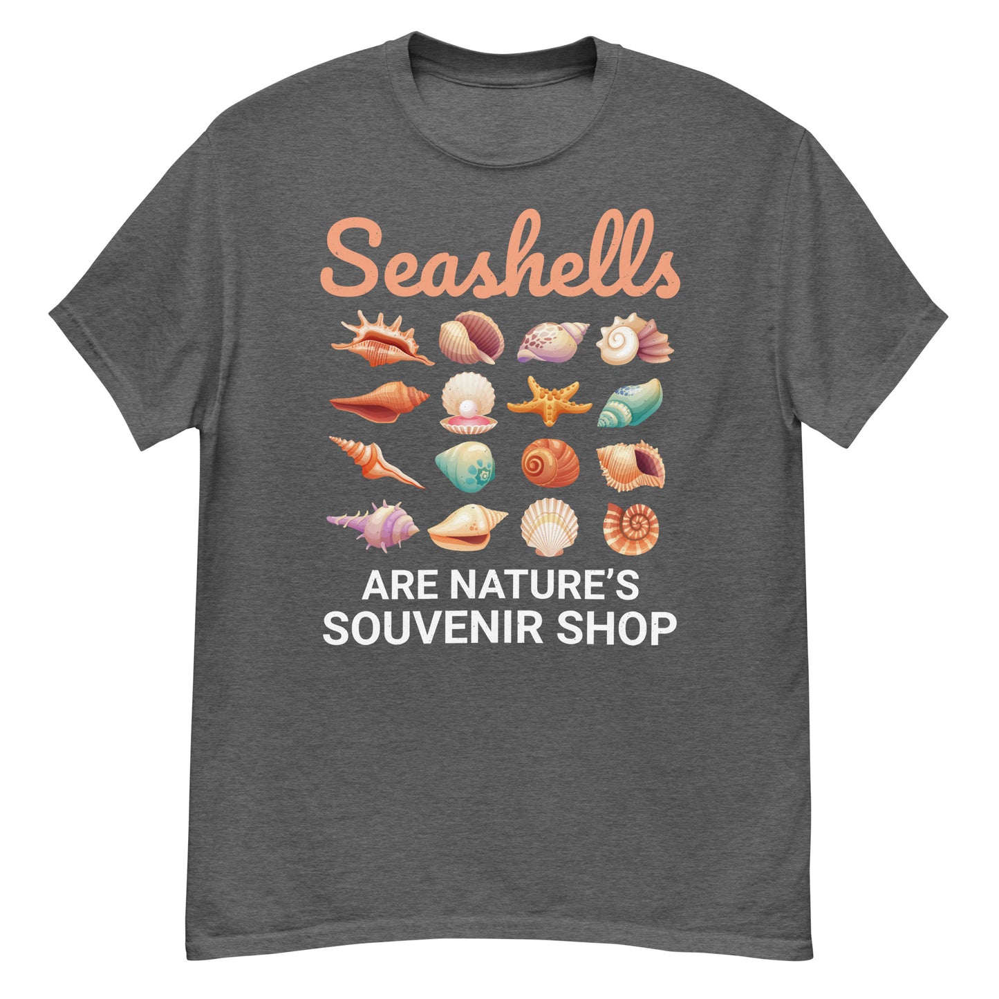 Camiseta de coleccionista de conchas marinas: celebre los recuerdos de la naturaleza con conchas marinas