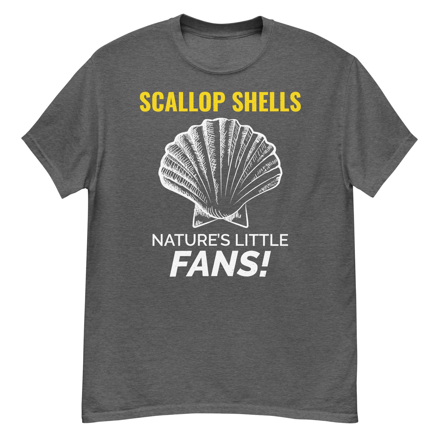 Seashell Collector T-Shirt: Scallop Shells – Nature's Little Fans!