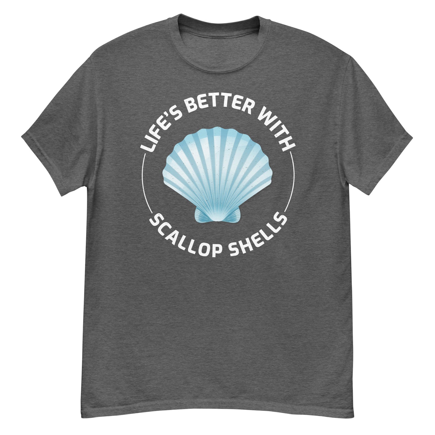 Seashell Collector T-Shirt: Life's Better with Scallop Shells