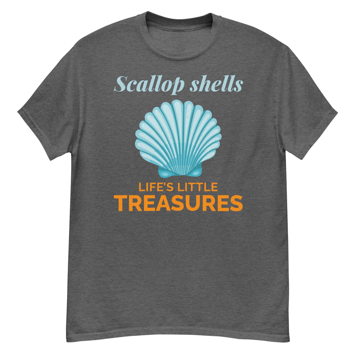 Seashell Collector T-Shirt: Scallop Shells – Life’s Little Treasures