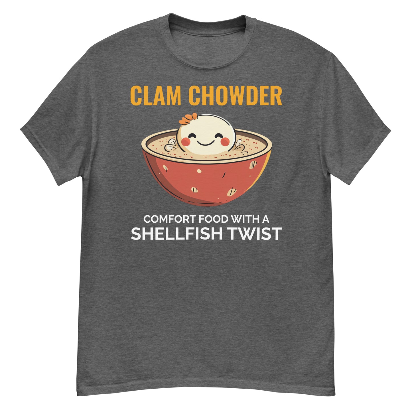 Clam Chowder T-Shirt: Comfort Food with a Shellfish Twist