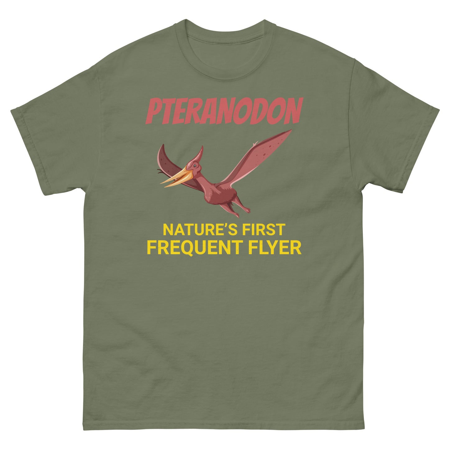 Paläontologe Dinosaurier T-Shirt: Pteranodon - Nature's First Frequent Flyer